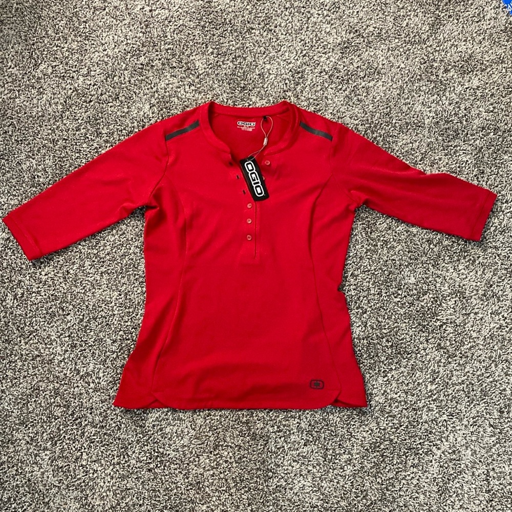 NWOT red OGIO women’s business top